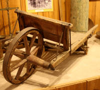 Gold-rush era wheelbarrows
